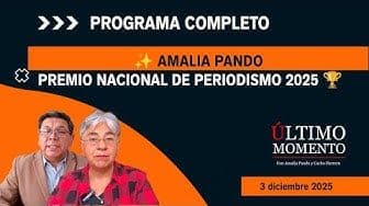 ✨ Amalia Pando – PREMIO NACIONAL DE PERIODISMO 2025 🏆