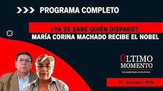 María Corina Machado recibe el Nobel