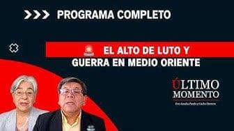 El Alto de luto y guerra en Medio Oriente