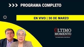 Último Momento 30 de marzo