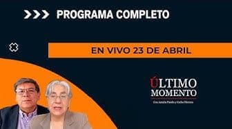 Último Momento 23 de abril
