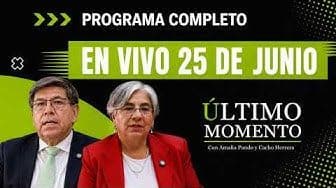 Último Momento 25 de junio