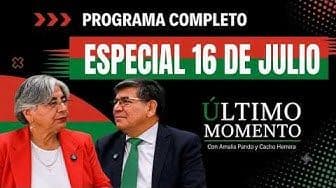 Último Momento 16 de julio