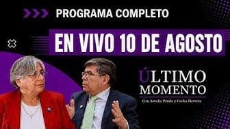 Último Momento 10 de agosto