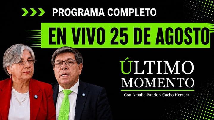 Último Momento 25 de agosto