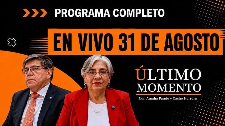 Último Momento 31 de agosto