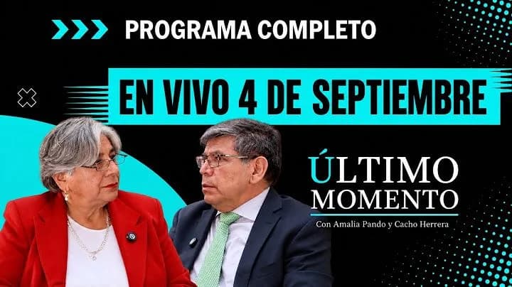 Último Momento 4 de septiembre