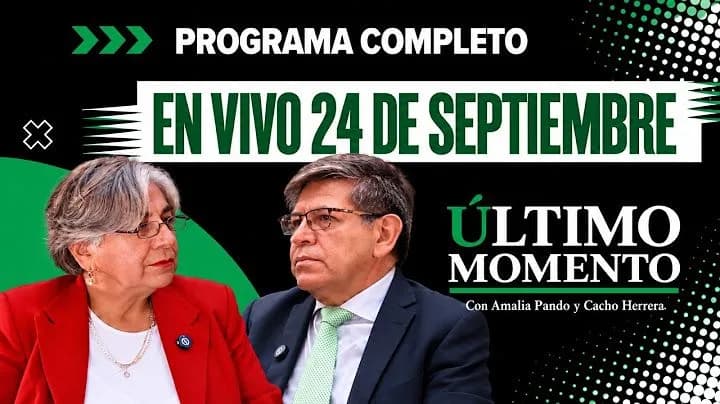 Último Momento 24 de septiembre