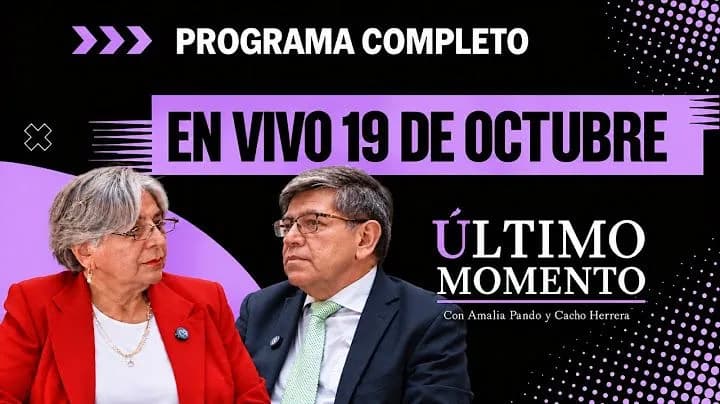 Último Momento 19 de octubre