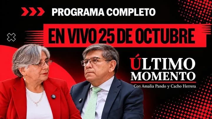 Último Momento 25 de octubre